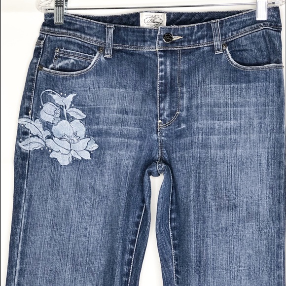 White House Black Market Denim - Whbm Blanc Women’s Jeans Boot Cut 8 Medium wash